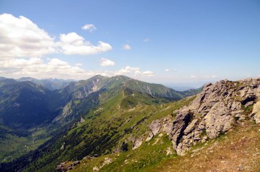 Kasprov Tepesi, Polonya Dağları 'nın güzel manzarası