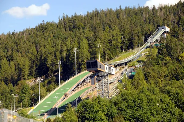 Polonya kayak atlayışı Zakopane