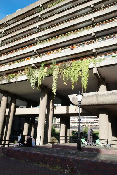 Bir sürü bitkinin büyüdüğü bir bina.