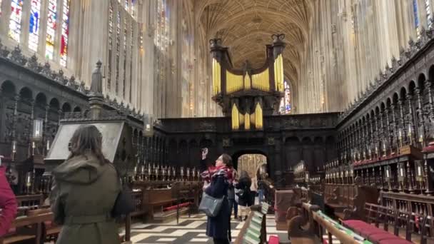 Londra Daki Peter Paul Katedrali Nin Içinde — Stok video