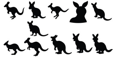 hayvan çizgisi sanat ve siluet tasarımları tasarım, vektör tasarımı 