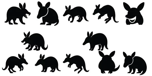 hayvan çizgisi sanat ve siluet tasarımları tasarım, vektör tasarımı 