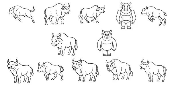 hayvan çizgisi sanat ve siluet tasarımları tasarım, vektör tasarımı 