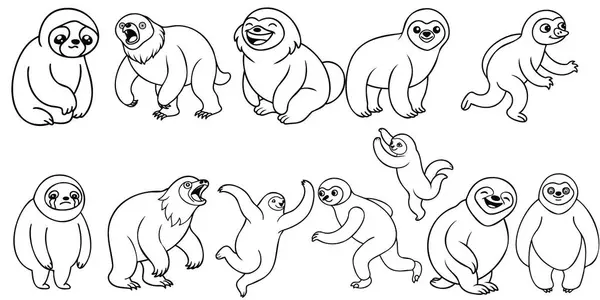 hayvan çizgisi sanat ve siluet tasarımları tasarım, vektör tasarımı 