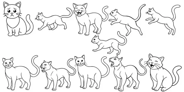 hayvan çizgisi sanat ve siluet tasarımları tasarım, vektör tasarımı 