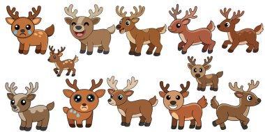 Ren geyiği tasarımı, hayvan vektör tasarımı