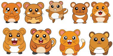 kemirgen, hamster, illüstrasyon, hayvan, tasarım, sembol, bilgi, memeli, koleksiyon, oyuncak ayı, şirin, ikon, sıçan, vektör, karikatür, klip sanatı, göz maskotu, katı, ayakta, kuyruk, kulak, ifade, çizgi film, modern, neşeli, doğa, 2020