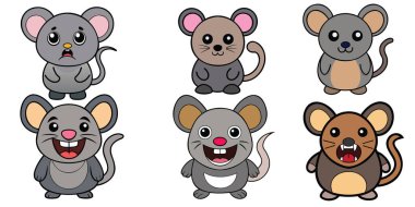 Woodrat hayvan vektör tasarımı, hayvan vektör tasarımı