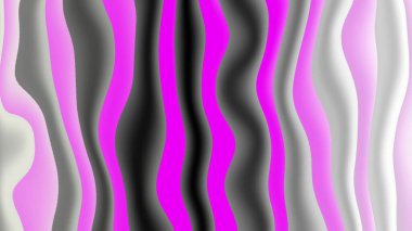 Eğri sıvı şekiller çizilmesinden oluşan renkli psikedelik arkaplan.