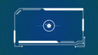 çizgi HUD ögesi dijital teknoloji kusursuz desen resimleme arkaplanı