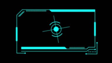 çizgi HUD ögesi dijital teknoloji kusursuz desen resimleme arkaplanı