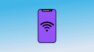 Web ve mobil için çağrı simgesi içeren uygulama simgesi.