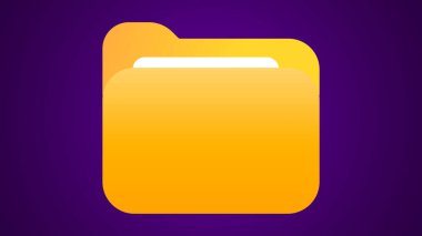 Android system stoke softer file manege icon isolated illustration background.