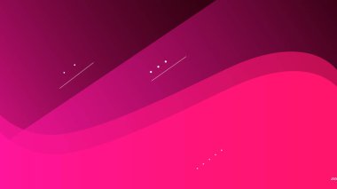 Colorful modern Digital Pattern with Fluid Shapes red and pink color illustration background