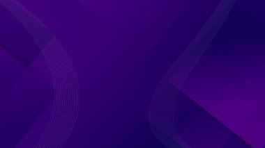 Abstract glowing geometric wave pattern line illustration on blue background.