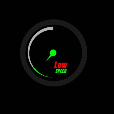 Hız neon levhası hız göstergesi logosu. araba etiketi tasarım resimleme arkaplanına ulaşmak.