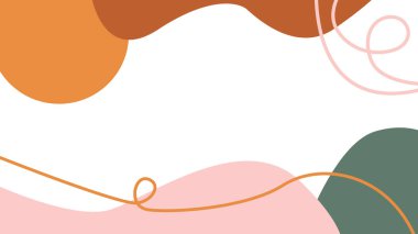 Sunumlar için pastel renk arkaplanları ve şablonlar