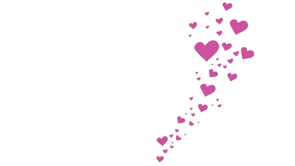 Arkaplan illüstrasyonlu pembe renk aşk simgesi .....