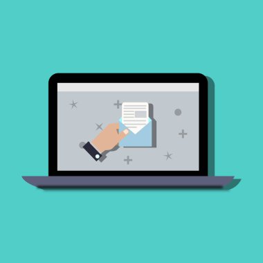 Bilgisayar ekranında beyaz renkli duvar kağıdı olan bir masaj kutusu var......