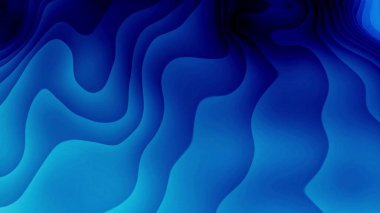 Soyut arkaplan. Renkli, dalgalı duvar kâğıdı. Grafik çizimi. Dalga çizgileri menekşe ve mavi dalgaları soyut hareket arkaplanına yerleştirir..