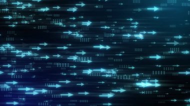 Oklar arka planı ayarladı. Ok simgesi koleksiyonu. Farklı ok tasarım arkaplanı ayarla. Büyüyen çizgi veya ok gösteren düz ok tasarımı.