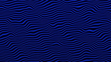 Colorful wave line with dash. Abstract wavy multi color geometric mesh line