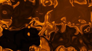 Abstract shiny glowing digital liquid wave background. Twisted 3d liquid background.