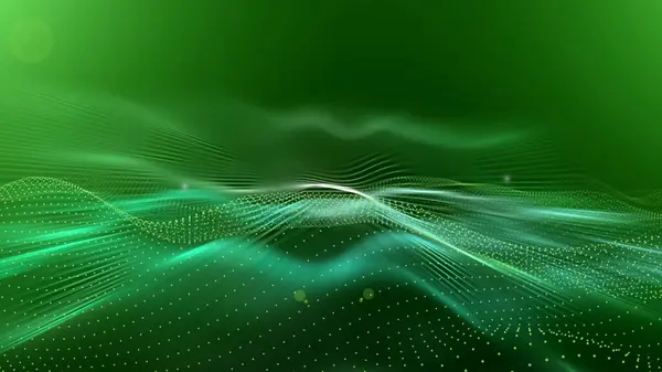 Abstract Techy Wavy Background Particles Abstract Background Lines Colorful Abstract Royalty Free Εικόνες Αρχείου