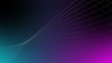 Artistic movement of geometric line. geometric simple line.