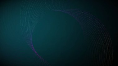 Artistic movement of geometric line. geometric simple line.