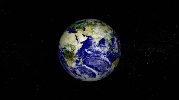 Planet Earth Isolate White Render Planet Earth Isolated Black Background — Stock Photo, Image