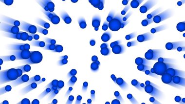 Brown color particles glowing on black. Abstract particles