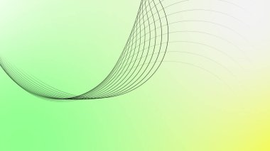 Artistic movement of geometric line. geometric simple line.