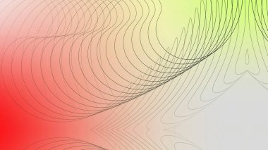 Ribbon line geometric colorful line. Geometric line abstract background.