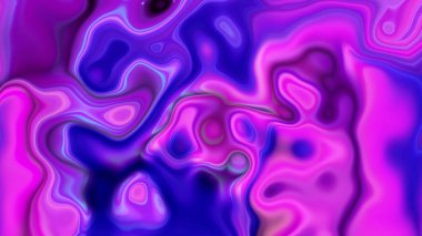 Abstract wavy liquid colorful background.