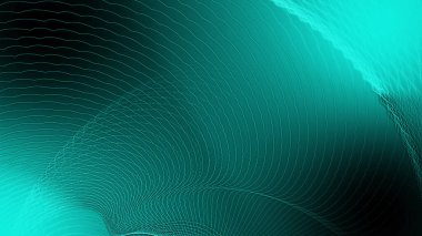 Abstract wave wireframe element background. Stylized line art wavy pattern. Curved wave line digital background.