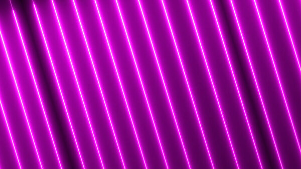 Blue color geometric line with glowing neon light. Blue color abstract neon light background.