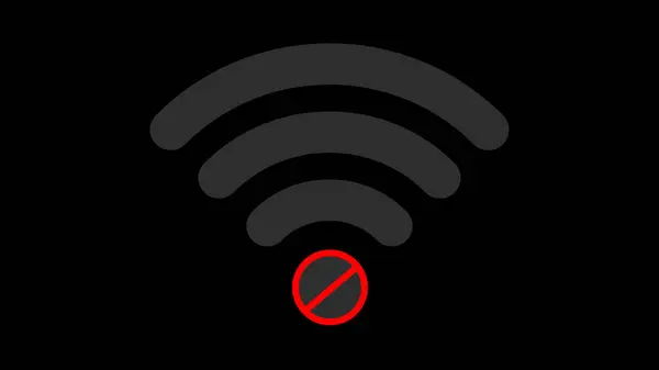 2d mobile phone showing weak signal. low signal wi-fi.