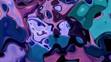 Renkli dalga arkaplanlı sarmal soyut illüzyonu