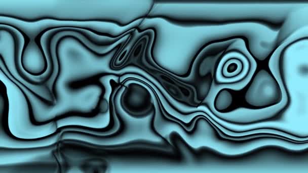 Farbe Abstrakten Hintergrund Bunte Marmor Flüssige Wellen Schöne Flüssige Kunst — Stockvideo