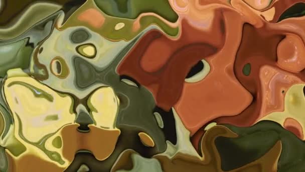 Ilusión Abstracta Espiral Con Fondo Onda Color — Vídeo de stock