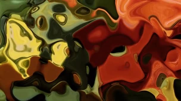 Ilusión Abstracta Espiral Con Fondo Onda Color — Vídeos de Stock