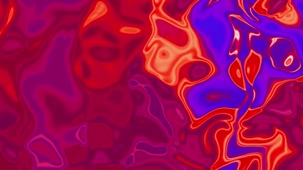 Animación Fluida Abstracta Superficie Rosa Video Ondulado Fondo Rosa Púrpura — Vídeos de Stock