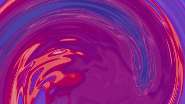 Streszczenie Płynnej Animacji Różowej Powierzchni Falisty Różowy Fioletowy Tło Wideo — Wideo stockowe