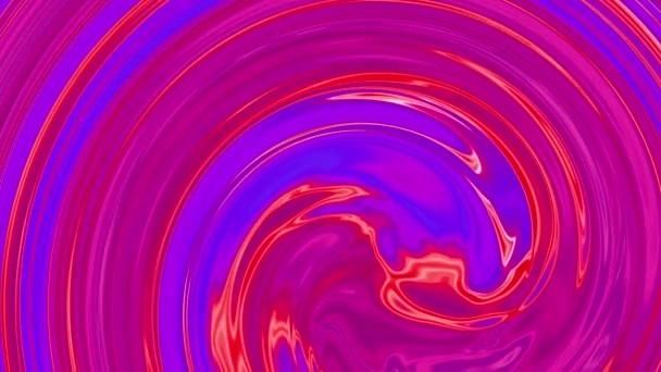Abstract Fluid Animation Pink Surface Wavy Pink Purple Background Video — Stock Video