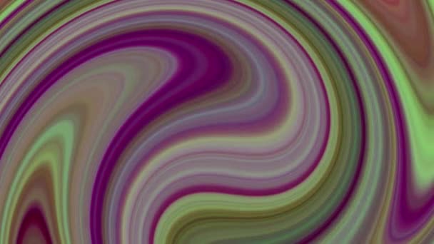 Abstrakte Bunte Gemischte Farbe Regenbogeneffekt Bewegungshintergrund Abstrakter Hintergrund Mit Wellen — Stockvideo