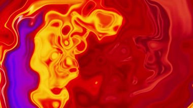 Soyut renkli dalgalı arka plan. Animasyon soyut akışkan sıvı hareketi. Soyut sıvı arkaplan .soyut sıvı dalga. 4k çözünürlüğü üzerinde soyut arkaplan.