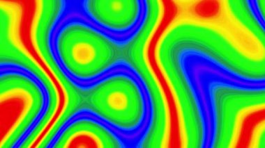 Sıvı dalgaların, dalgaların, su dalgalarının, mermerlerin, hareketli renkli sıvıların soyut arkaplanı.