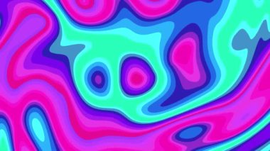 Akan sıvı, dalgalar, su dalgaları, mermer, hareket eden renkli sıvı boyanın soyut arkaplanı.