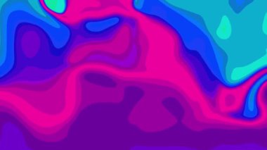 Soyut Tasarım Pembe Girdap Döküm Arkaplan Mermer Akışkan Sanat. Üç boyutlu soyut, soyut sıvı arkaplan, renkli dalga arkaplanı. 4K